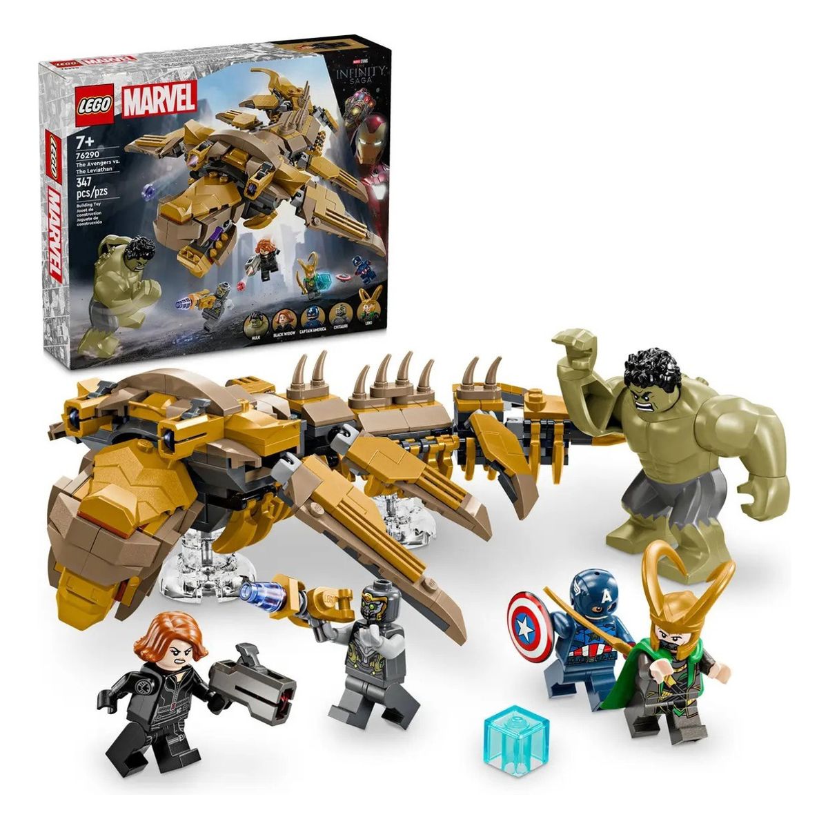 LEGO - LEGO 76290 Vengadores vs Leviatán