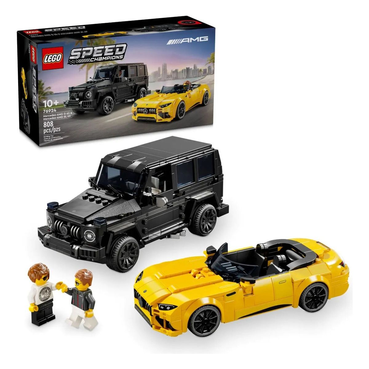 LEGO - Carro LEGO 76924 Mercedes-AMG G 63 y Mercedes-AMG SL 63