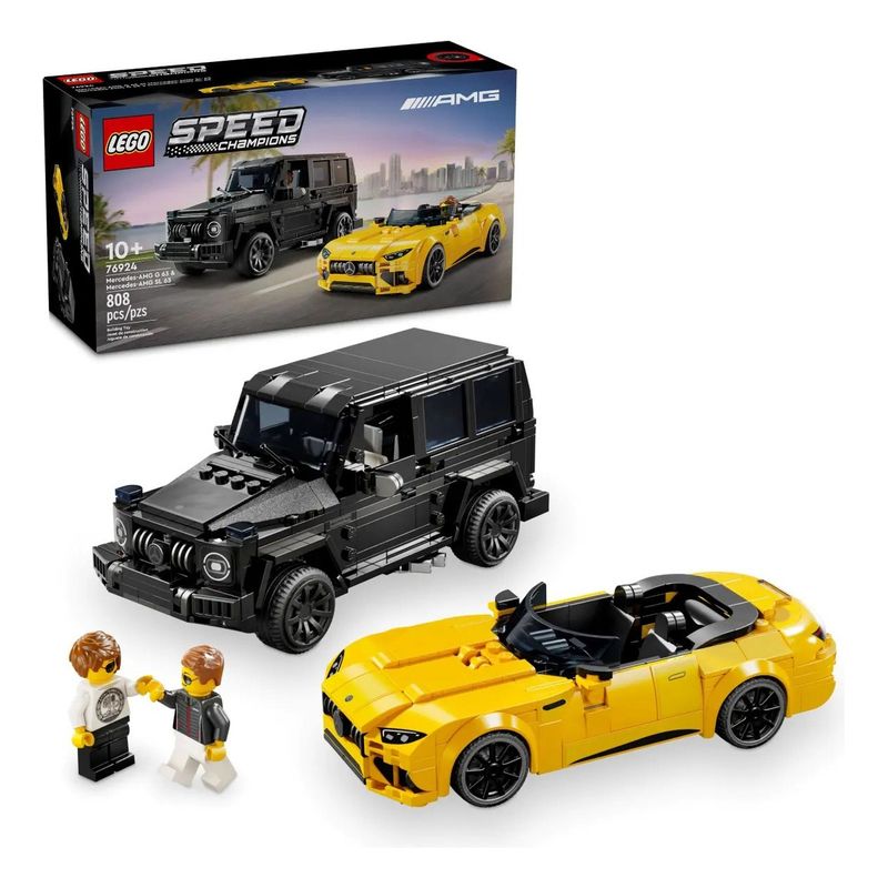 LEGO - Carro LEGO 76924 Mercedes-AMG G 63 y Mercedes-AMG SL 63