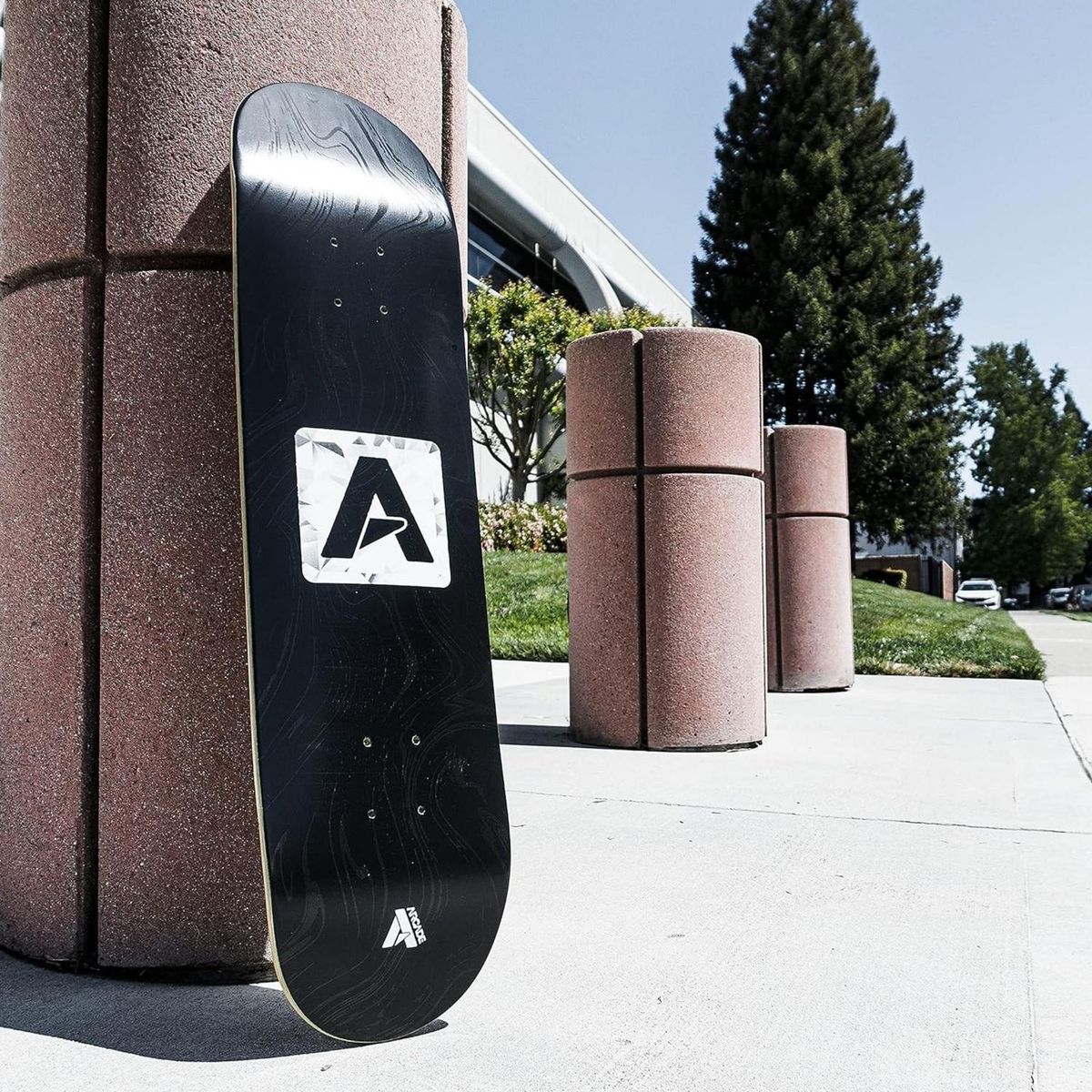 GENERICO - Tabla de Skate Arcade de Madera 8.5" - Negro