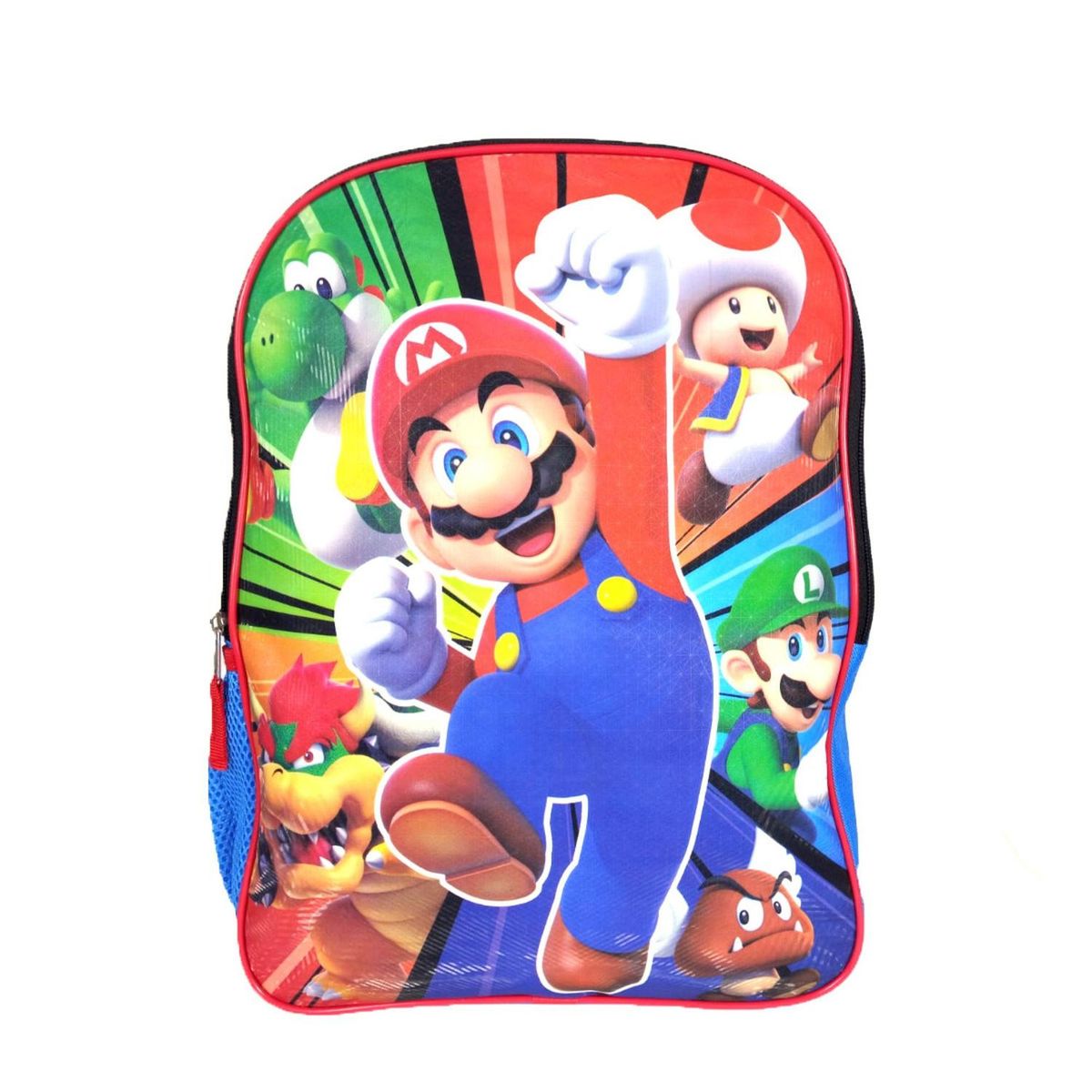 NINTENDO - Mochila Escolar Super Mario Bross Nintendo