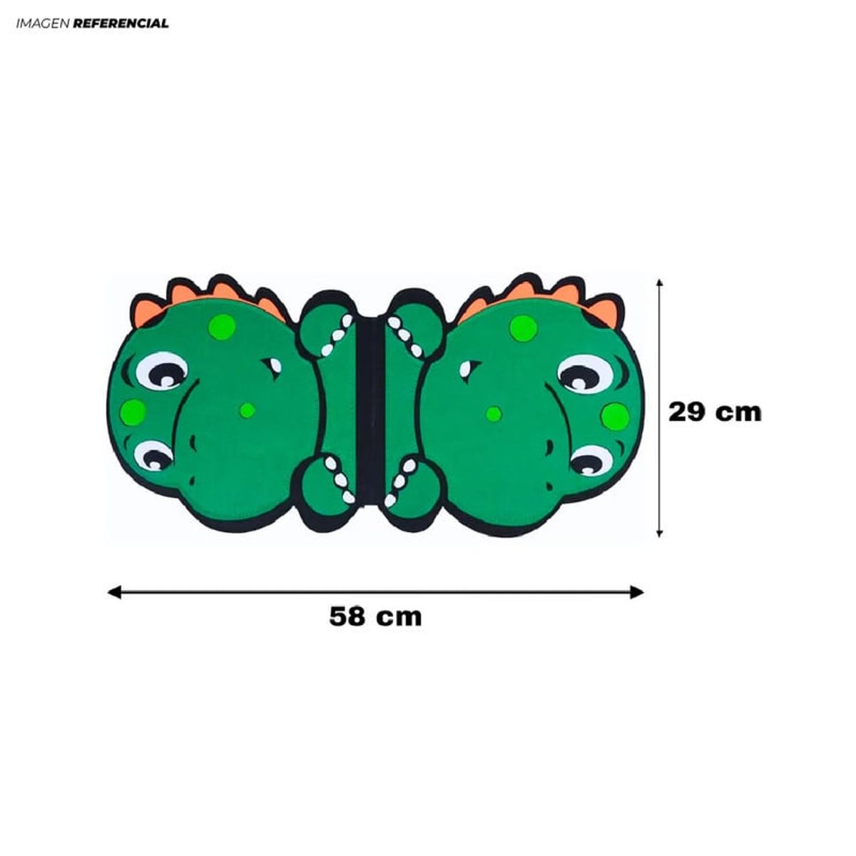 GENERICO - Libro Sensorial Montessori de Aprendizaje Dino