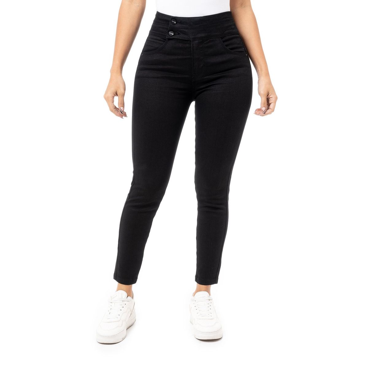 PIONIER - Pantalon Denim Stretch Mujer Ziizy Pionier