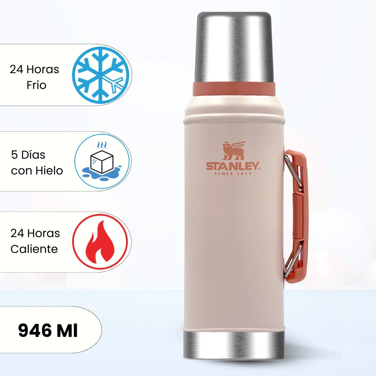 STANLEY - Termo de Bebida Stanley Classic  Limestone 946 Ml