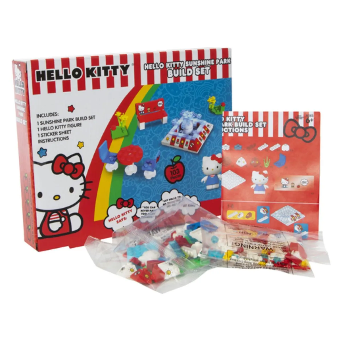 SANRIO - Juego de construcción de Hello Kitty Sunshine Park