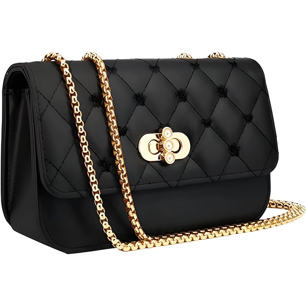 GENERICO - CARTERA BOLSO DE MANO DE FIESTA NOCHE MORRAL TOTE BAG