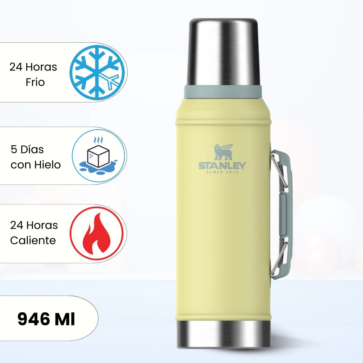 STANLEY - Termo de Bebida Stanley Classic Pomelo 946 Ml