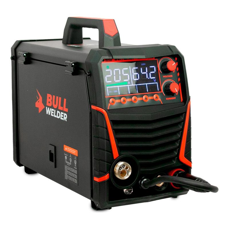 GENERICO - Soldadora Inverter Mig-Mma Tig Lift- 200 Amp Bull Welder