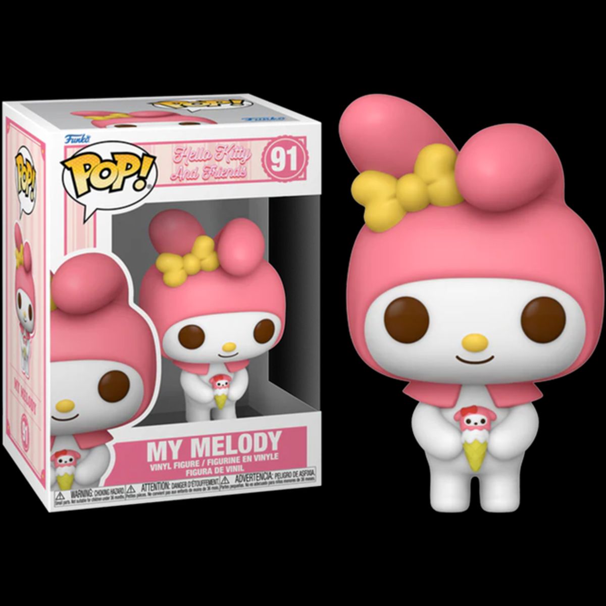 FUNKO - Funko Pop My Melody con Postre 92 - Hello Kitty and Friend