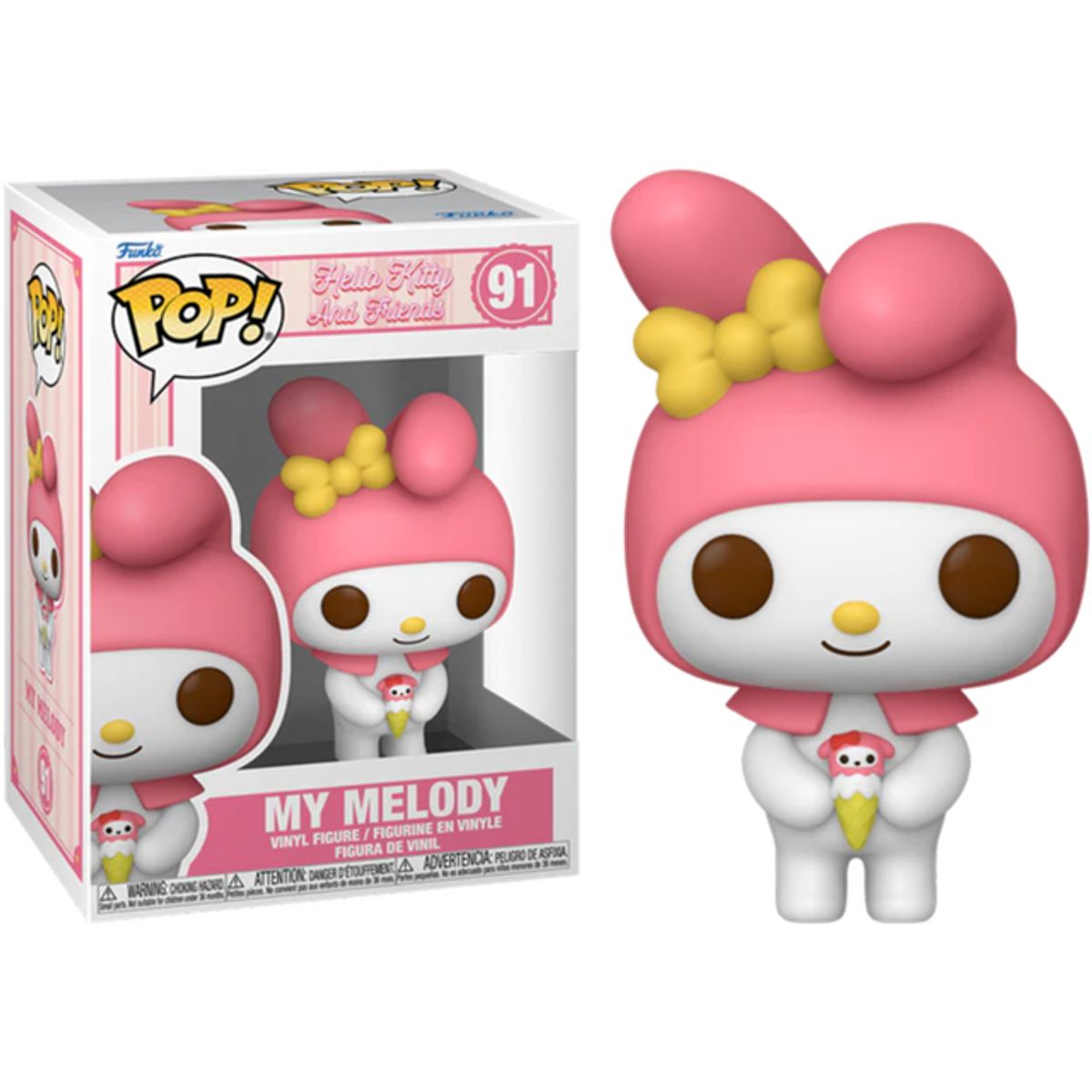 FUNKO - Funko Pop My Melody con Postre 92 - Hello Kitty and Friend