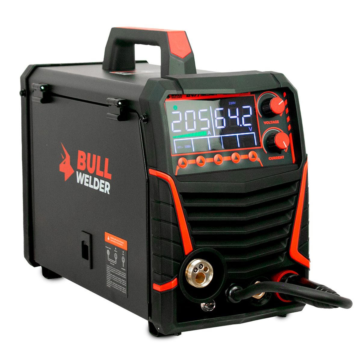 Soldadora Inverter Mig-Mma Tig Lift- 200 Amp Bull Welder, marca MARCA - Foto Principal