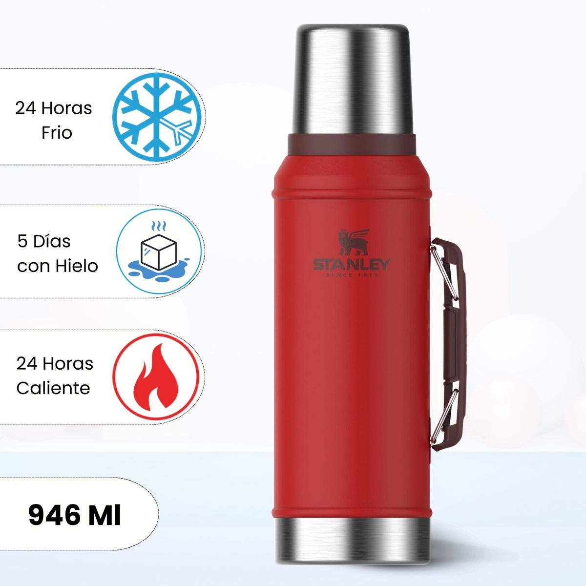 STANLEY - Termo de Bebida Stanley Classic Lava 946 Ml