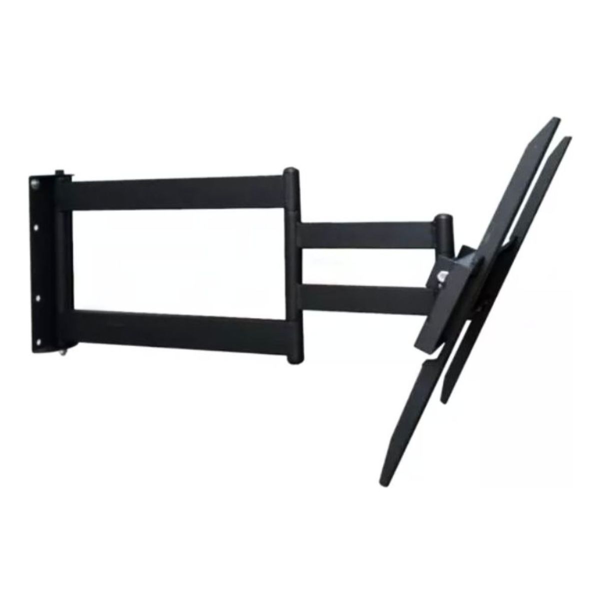 GENERICO - RACK MOVIL BRAZO LARGO 80cm PARA TV DE 32 a 80 " / NEGRO