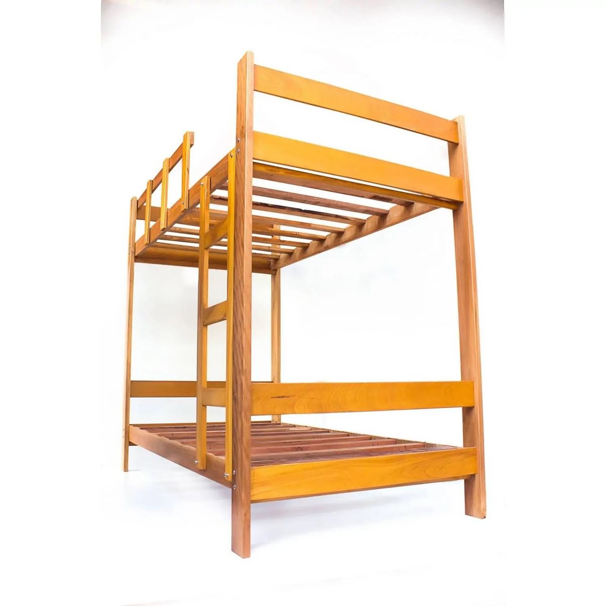 MUEBLES MACRUMO - Camarote de Madera Shihuahuaco 1.5 Plz x 5"+ Acabado