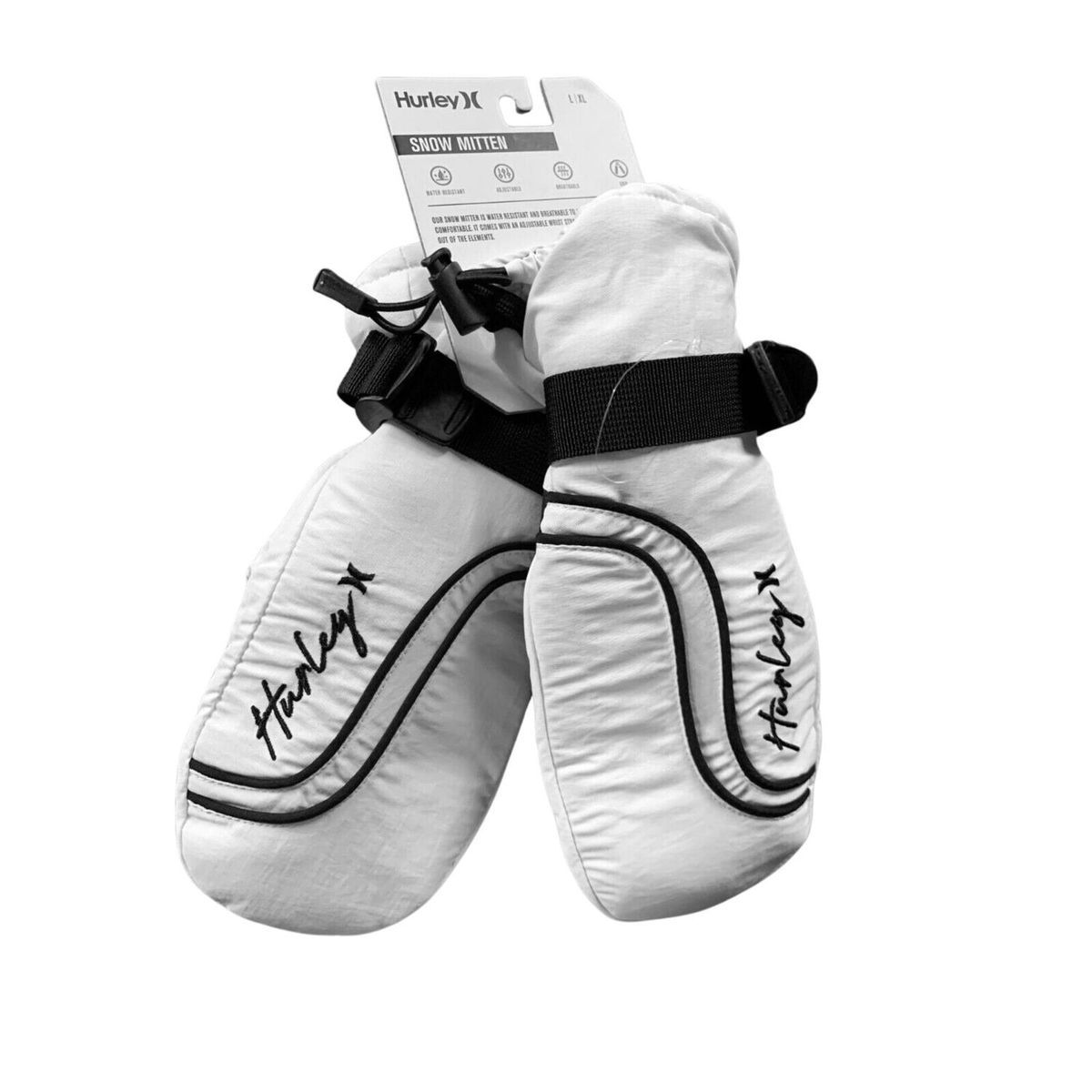 HURLEY - Guantes Mitones Hurley Bella para nieve L/XL