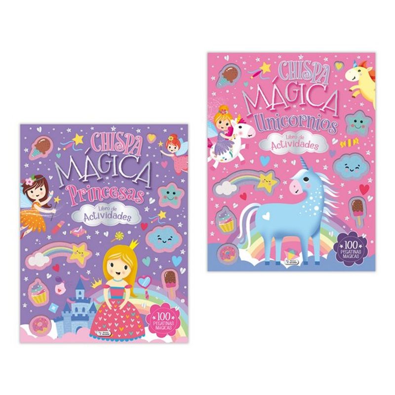 GENERICO - pack x 2 CHISPA MAGICA LIBRO DE ACTIVIDADES