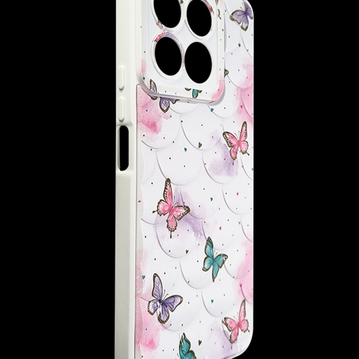 GENERICO - FUNDA CASE PARA HONOR X8 4G COLOR ROSA Y BLANCO