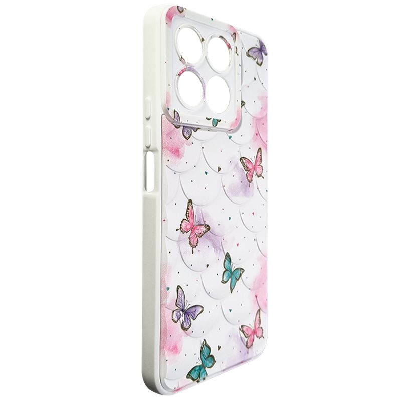 GENERICO - FUNDA CASE PARA HONOR X8 4G COLOR ROSA Y BLANCO