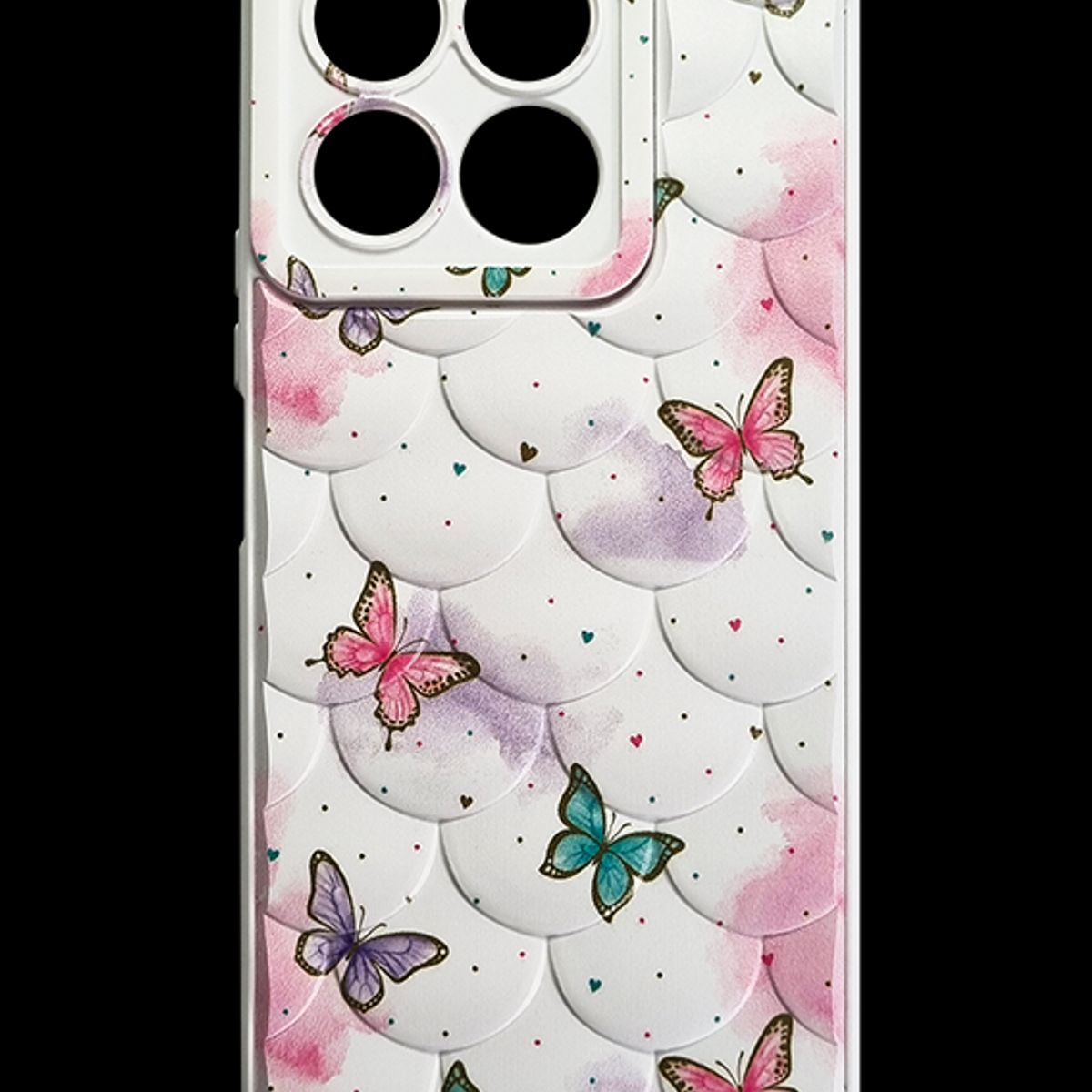 GENERICO - FUNDA CASE PARA HONOR X8 4G COLOR ROSA Y BLANCO