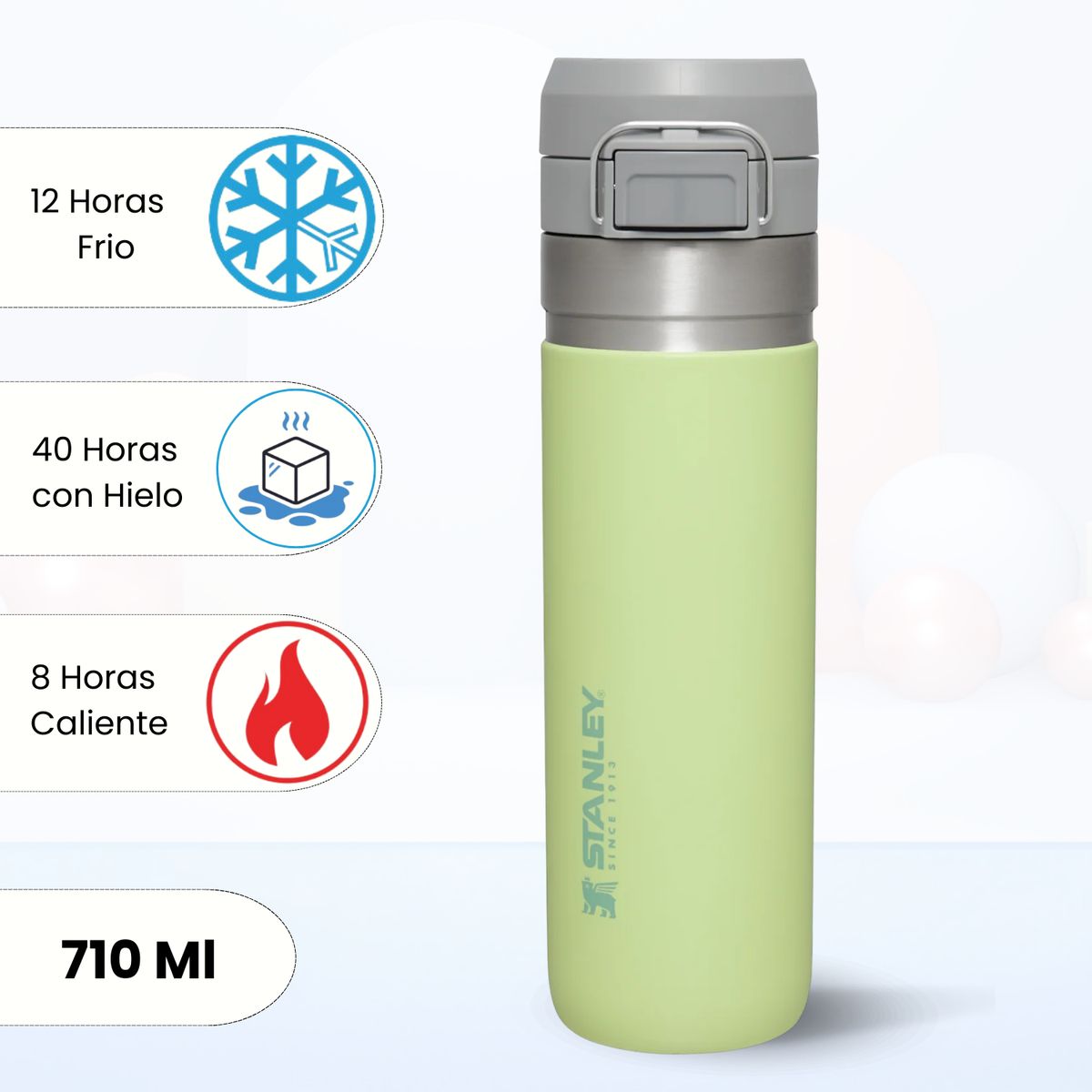 STANLEY - Termo de Bebida Flip Go Citron Stanley 710 Ml