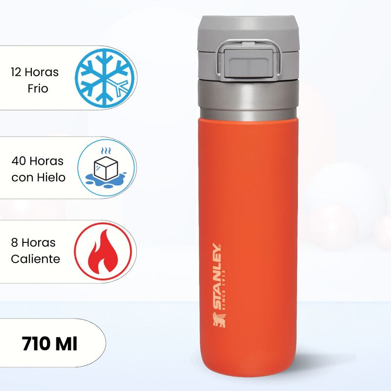 STANLEY - Termo de Bebida Flip Go Tigerliley Stanley 710 Ml