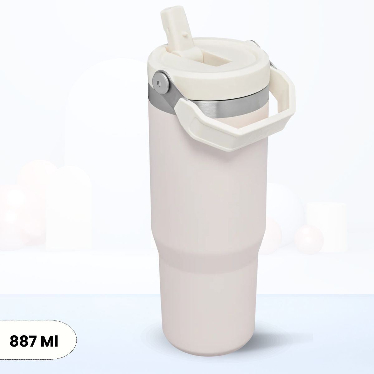 STANLEY - Flip Straw Tumbler Rose Quartz Stanley 887 Ml