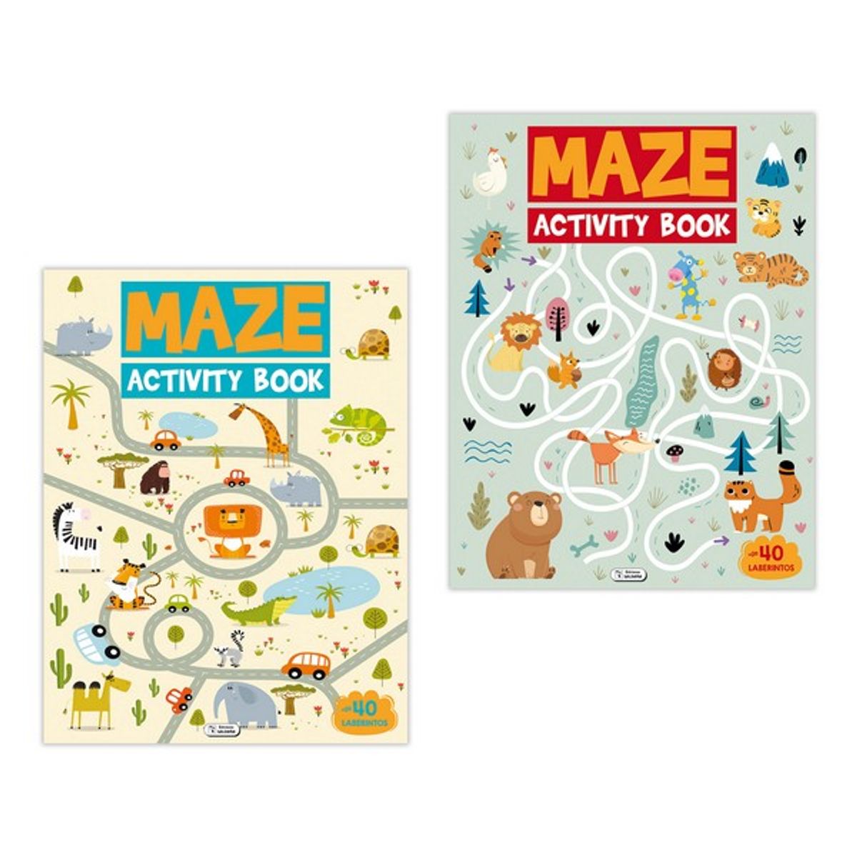 GENERICO - LIBRO INFANTIL DE LABERINTOS