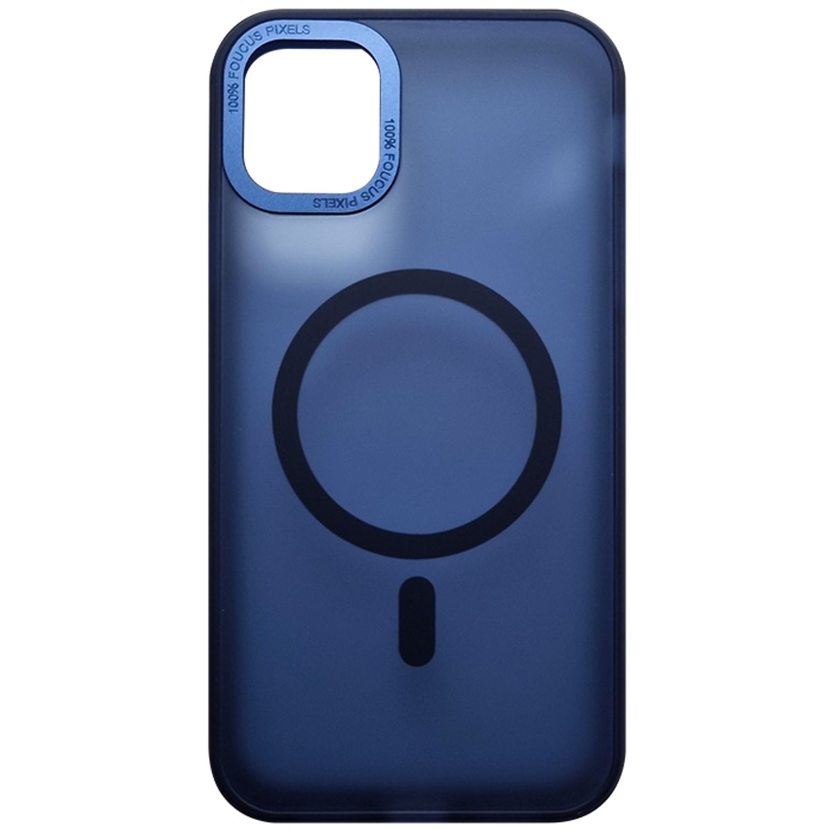 GENERICO - FUNDA CASE PARA IPHONE 11 COLOR TRANSPARENTE AZUL