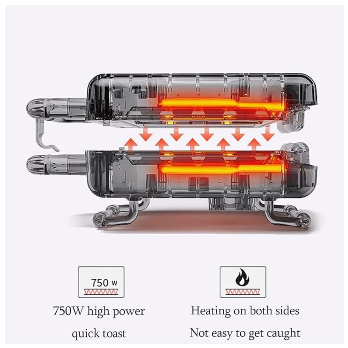 OEM - Waflera Sandwichera 7 en 1 RAF 750W