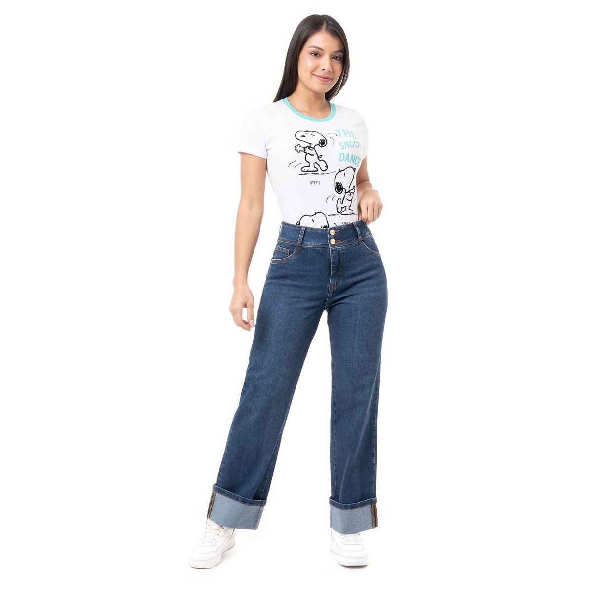 PIONIER - Pantalon Denim Stretch Mujer Nelih Pionier