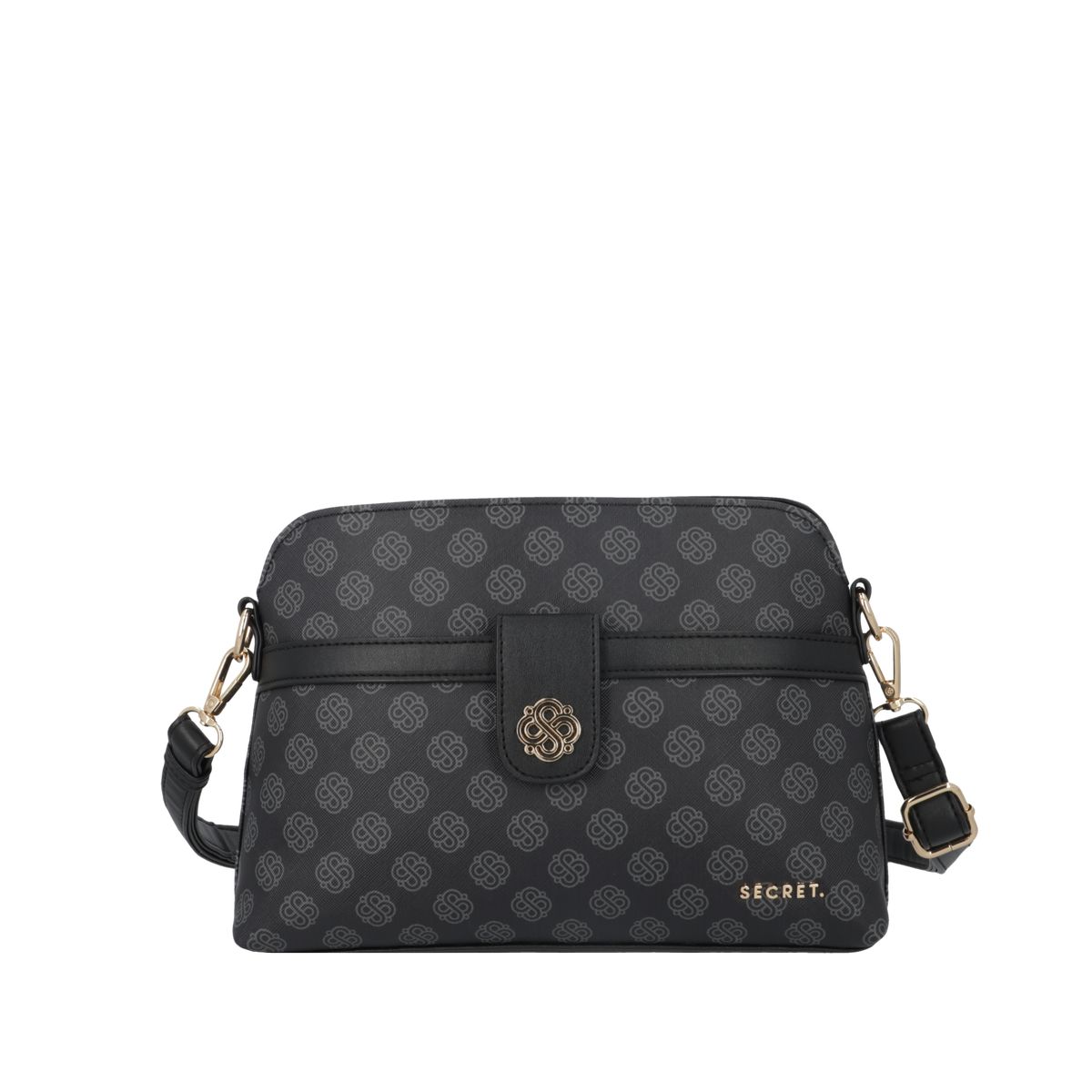 SECRET - Cartera Orleans Mediana Black