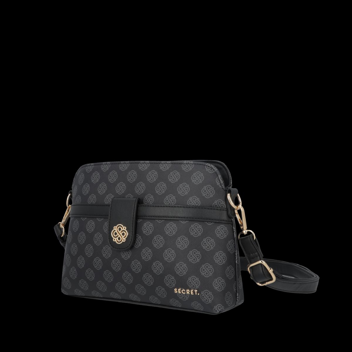 SECRET - Cartera Orleans Mediana Black