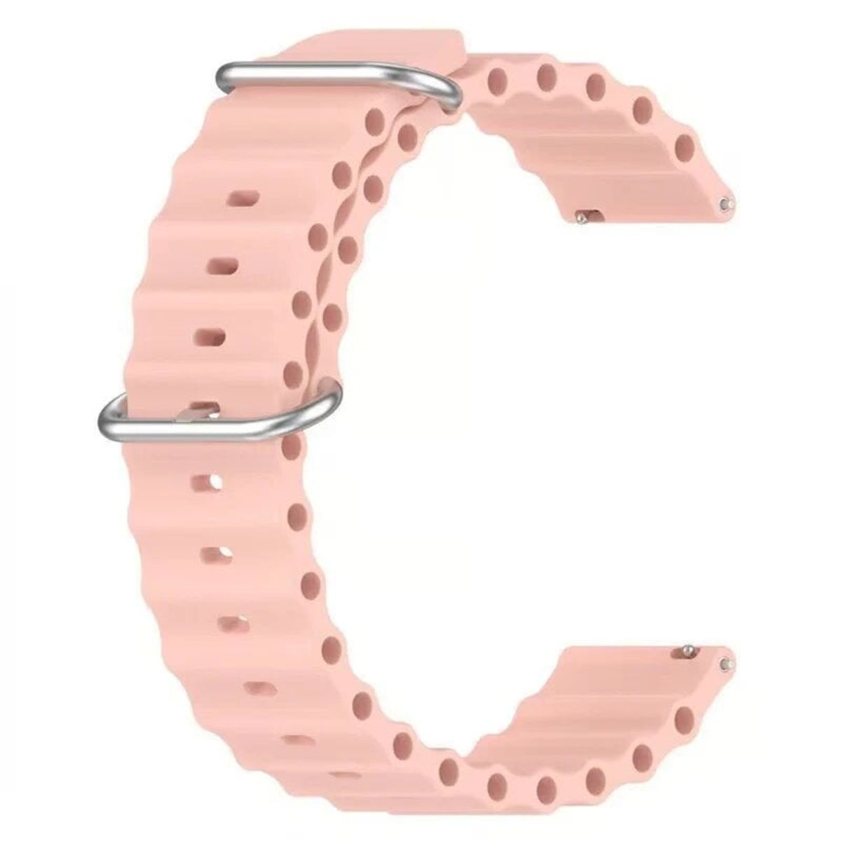GENERICO - Correa Corrugada Samsung Watch 5 - Rosa