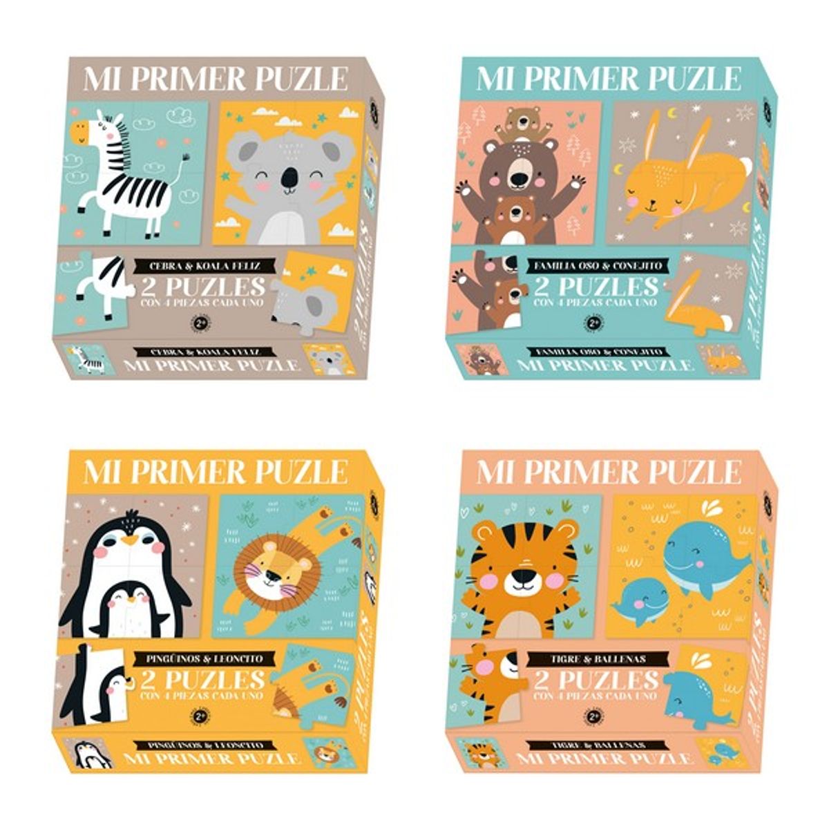 GENERICO - Primer Rompecabezas para 2 años