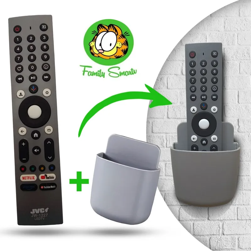 UNIVERSAL - Control Remoto Para Tv Jvc Smart tv Modelo Rm-c329 + Soporte