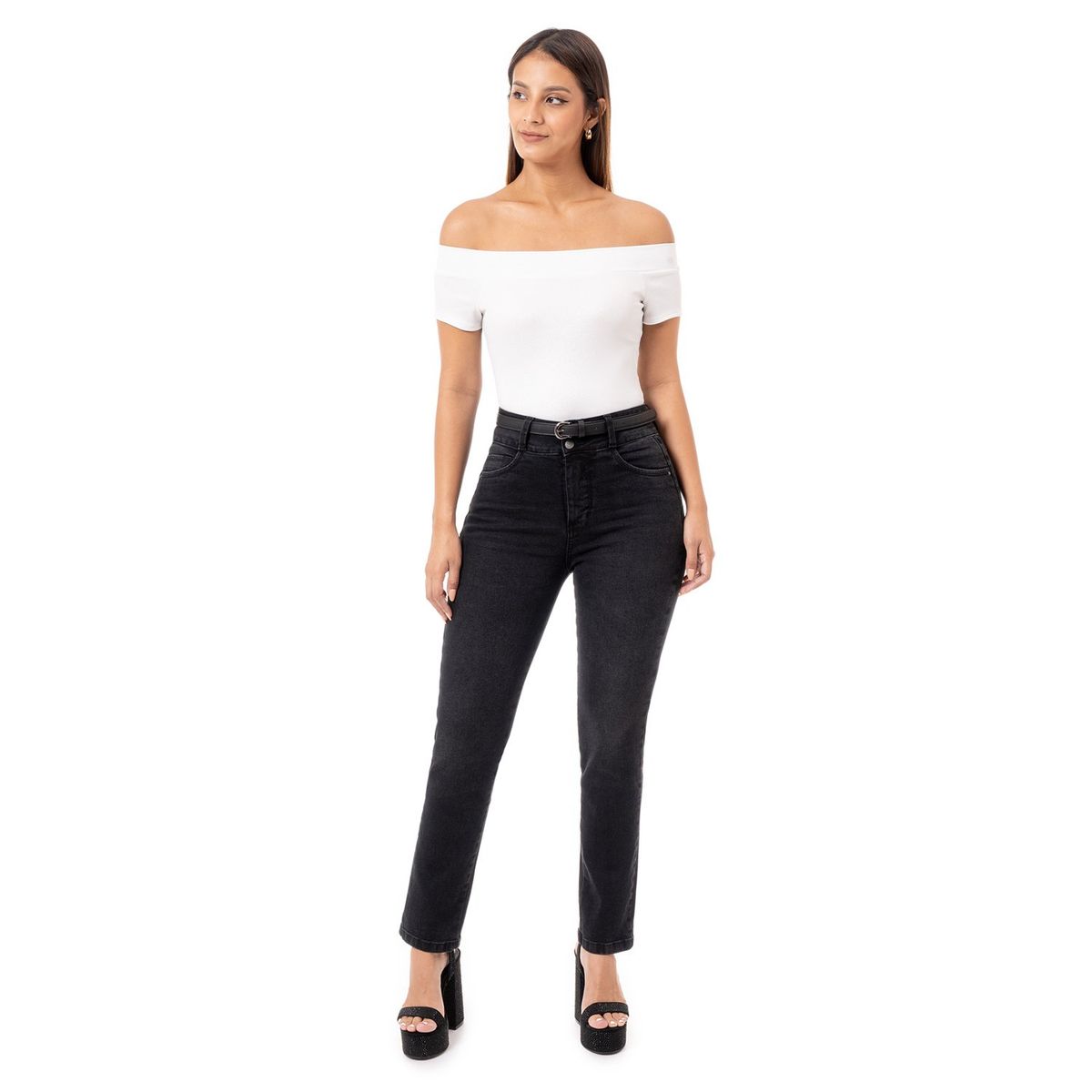 PIONIER - Pantalon Denim Stretch Mujer Denisha Pionier
