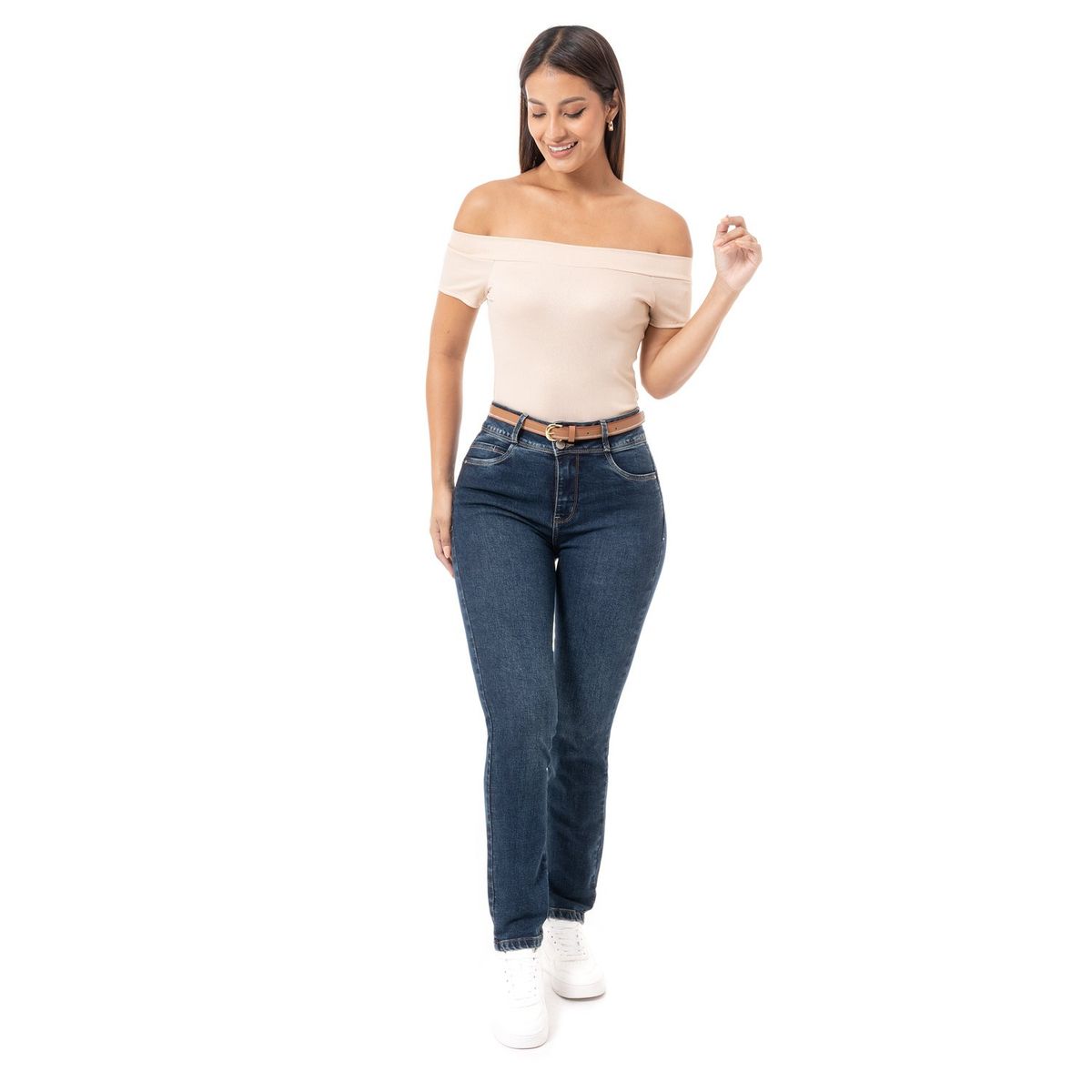 PIONIER - Pantalon Denim Stretch Mujer Denisha Pionier