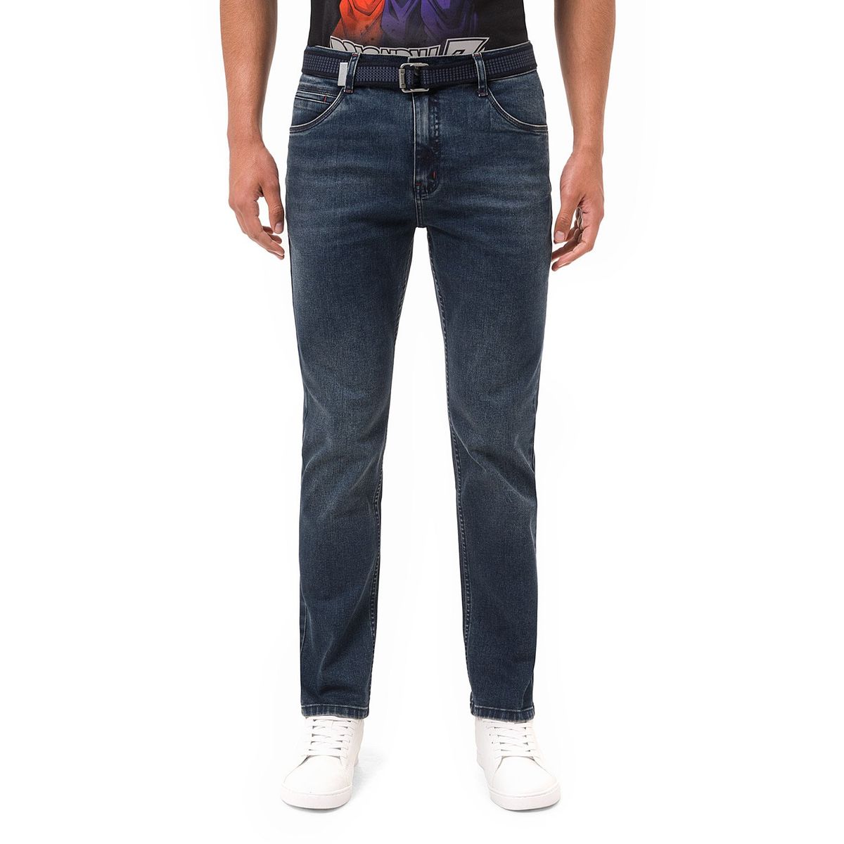 PIONIER - Pantalon Denim Stretch Hombre Cheong Pionier