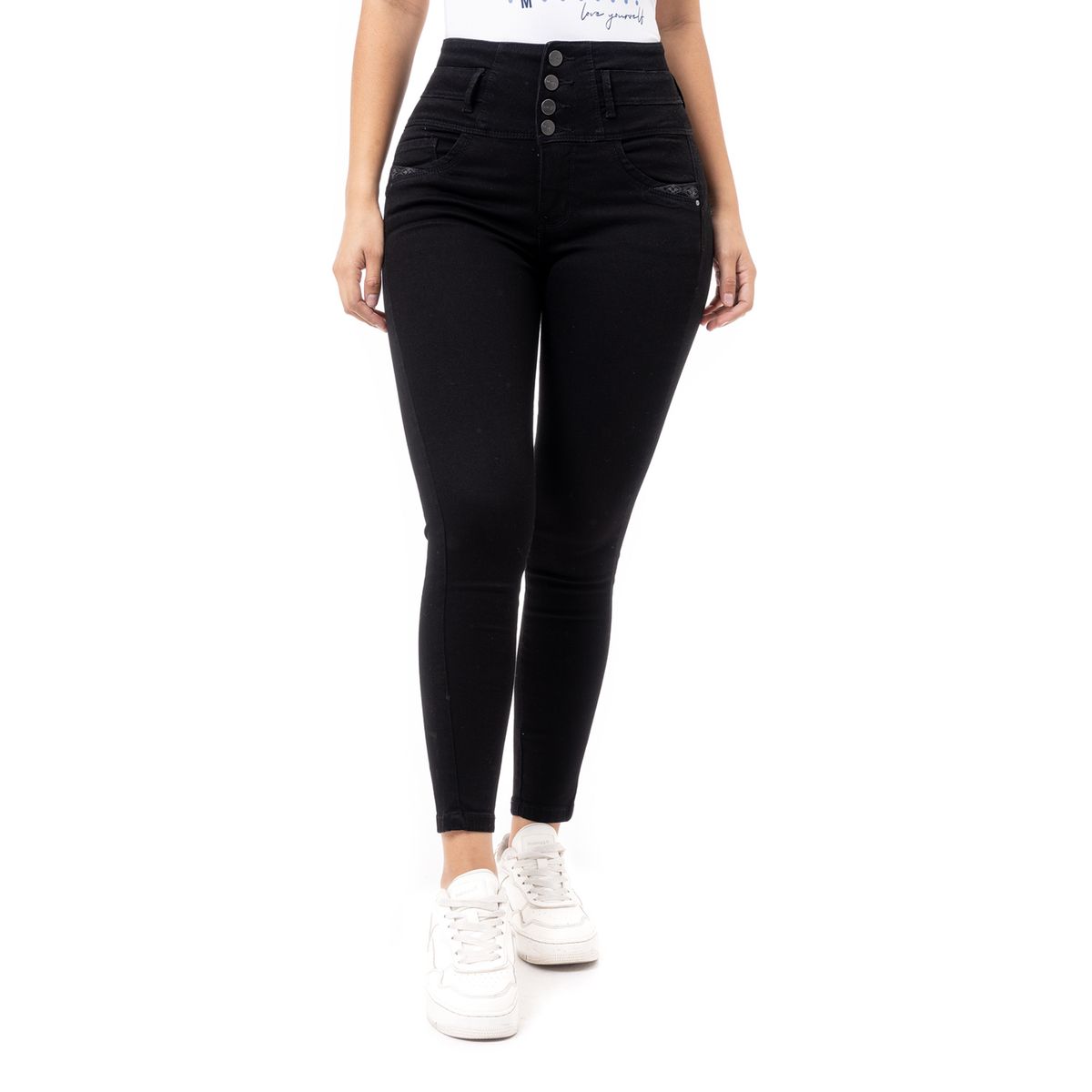 PIONIER - Pantalon Denim Stretch Mujer Celmah Pionier