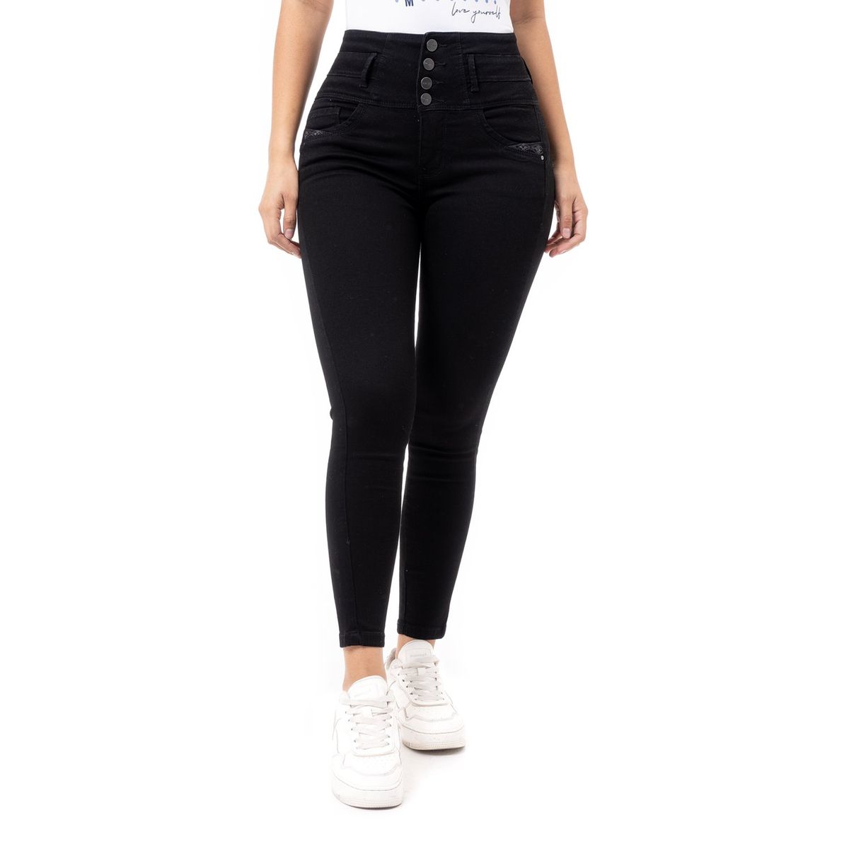 PIONIER - Pantalon Denim Stretch Mujer Celmah Pionier