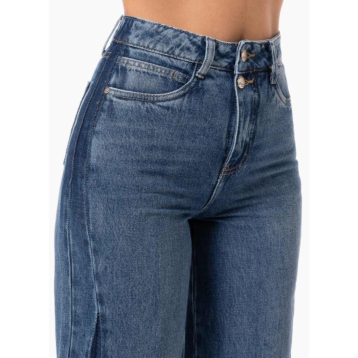 GOCCOS - Pantalon Denim Mujer Catuxa Goccos