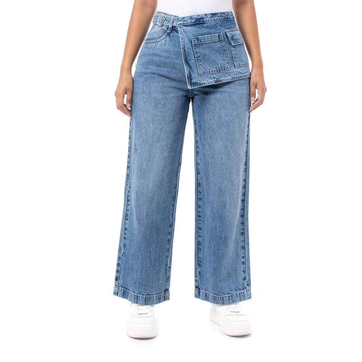 PIONIER - Pantalon Denim Mujer Balem Pionier