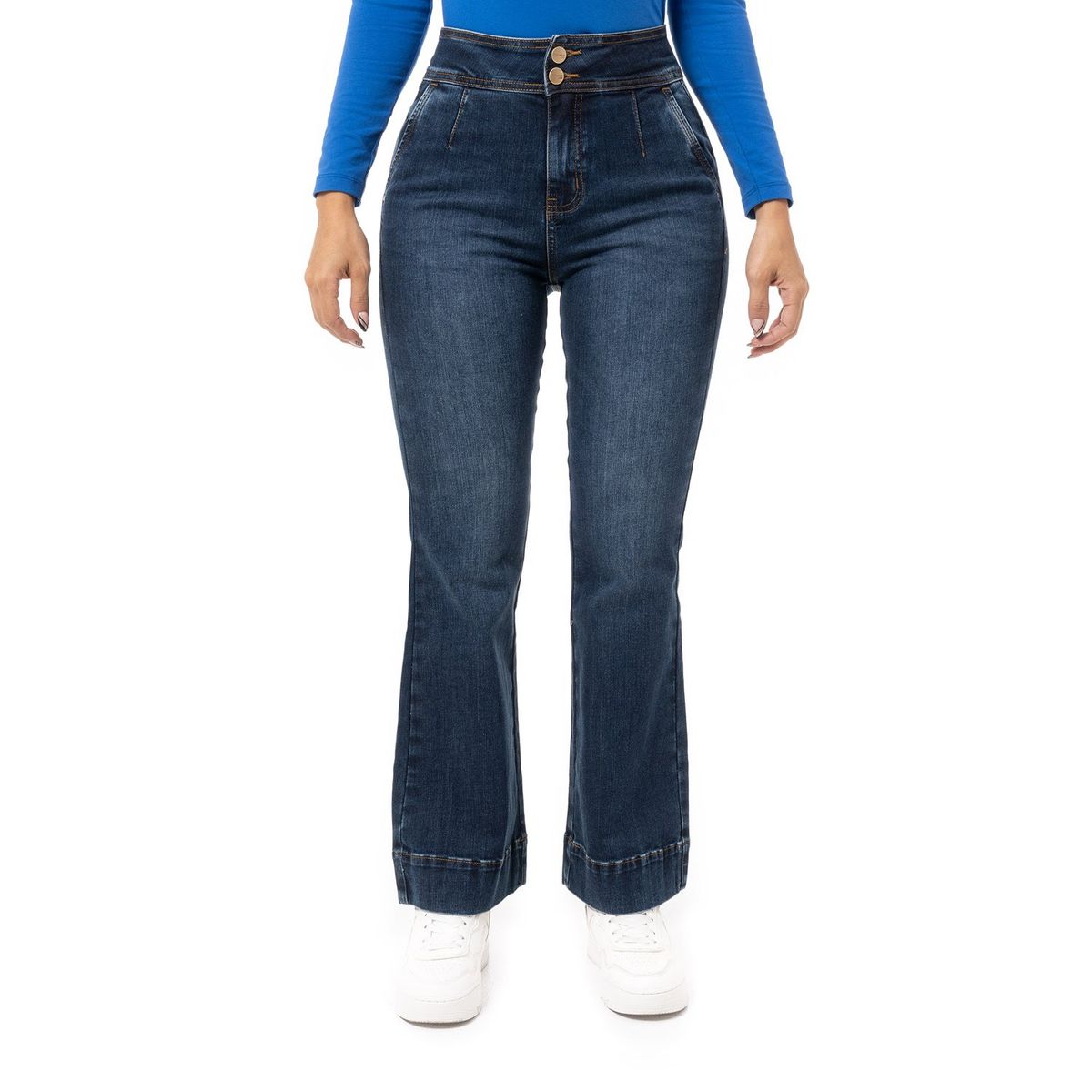 PIONIER - Pantalon Denim Stretch Mujer Amamdi Pionier