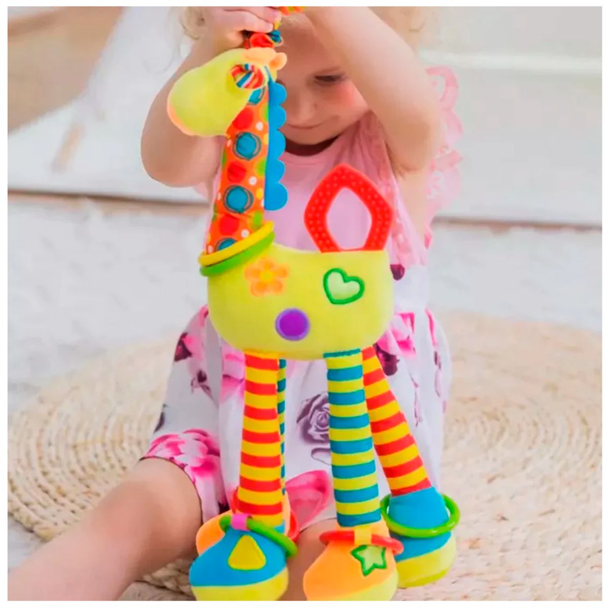 GENERICO - Sonaja Colgante Jirafita Amarilla Estimulacion Temprana