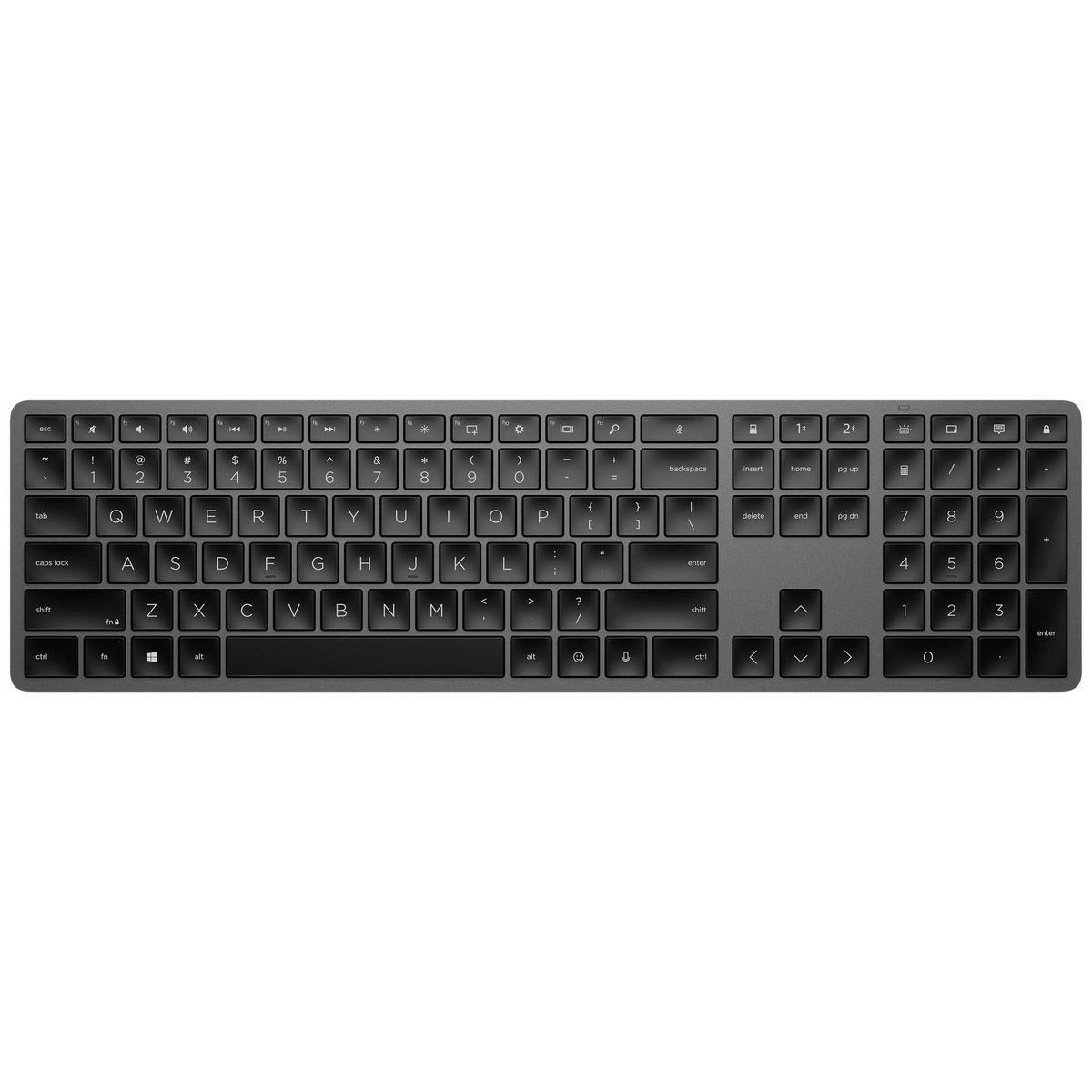 HP - Teclado Inalámbrico HP 975 Bluetooth Retroiluminado Recargable 3Z726UT