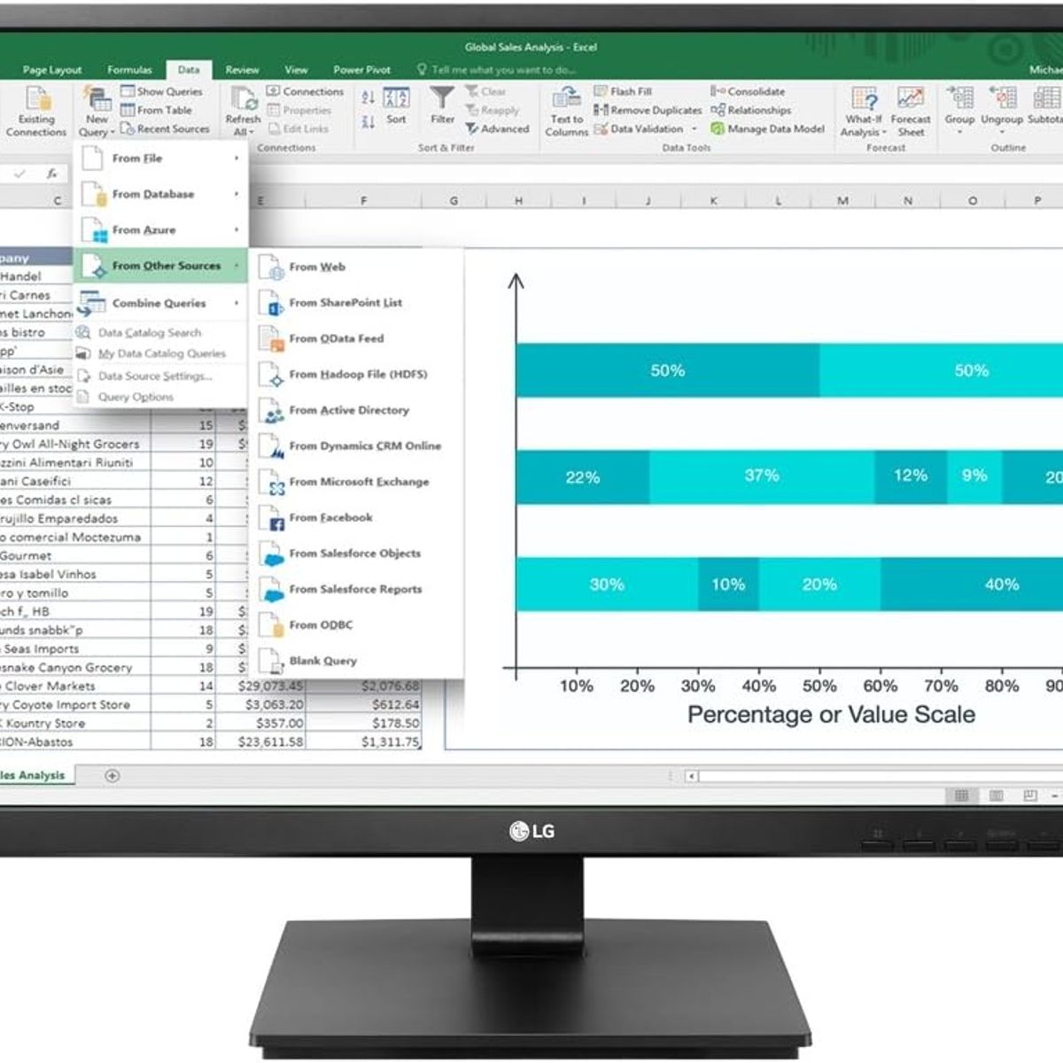 LG - MONITOR LG BUSINESS 27BK550Y-B 27 IPS FHD 75Hz 5ms