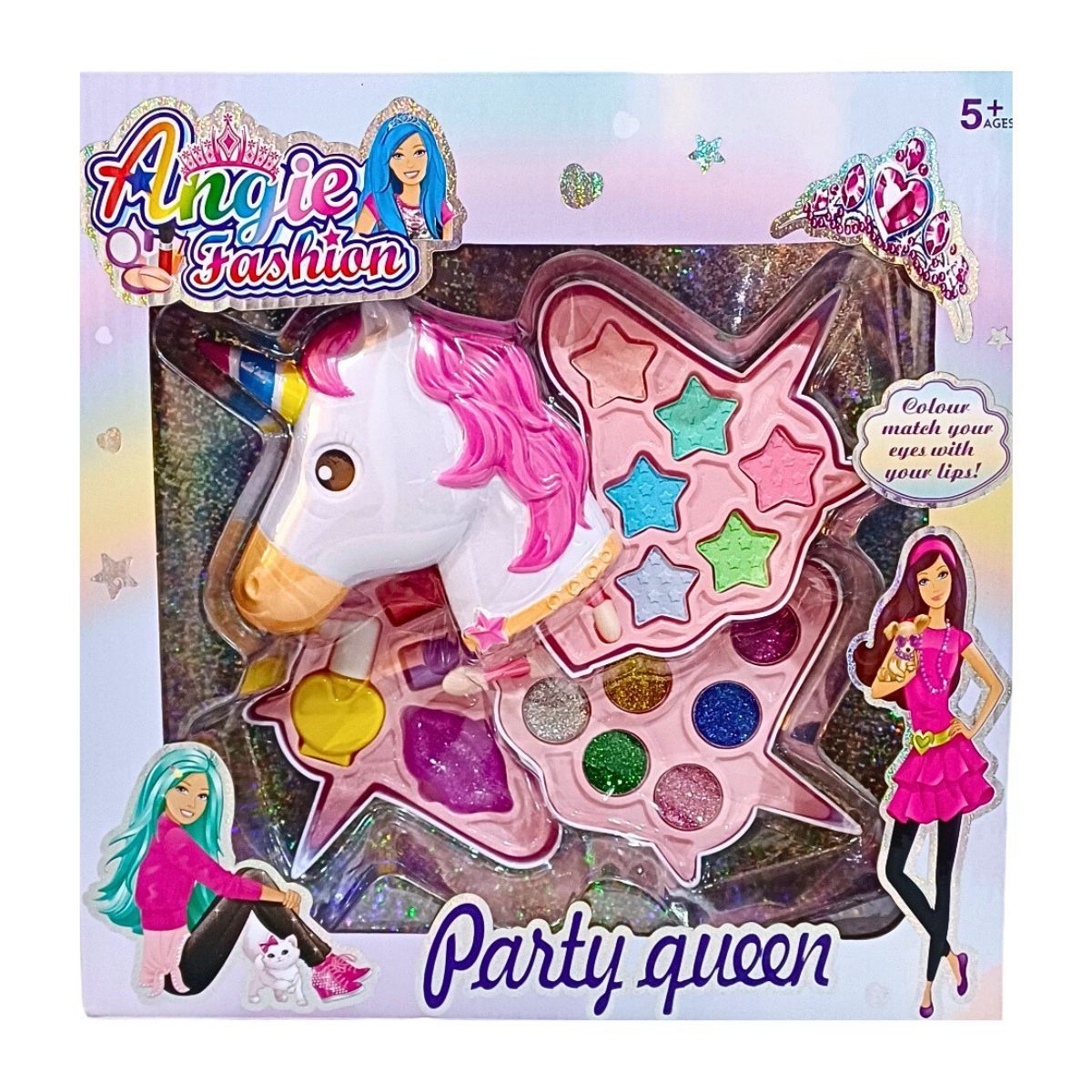 GENERICO - Juguete De Maquillaje Real Para Niñas Modelo Unicornio