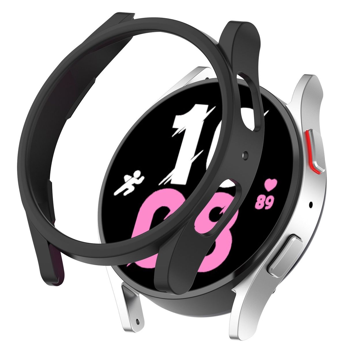 GENERICO - Case Bumper para SAMSUNG GALAXY WATCH FE - Negro