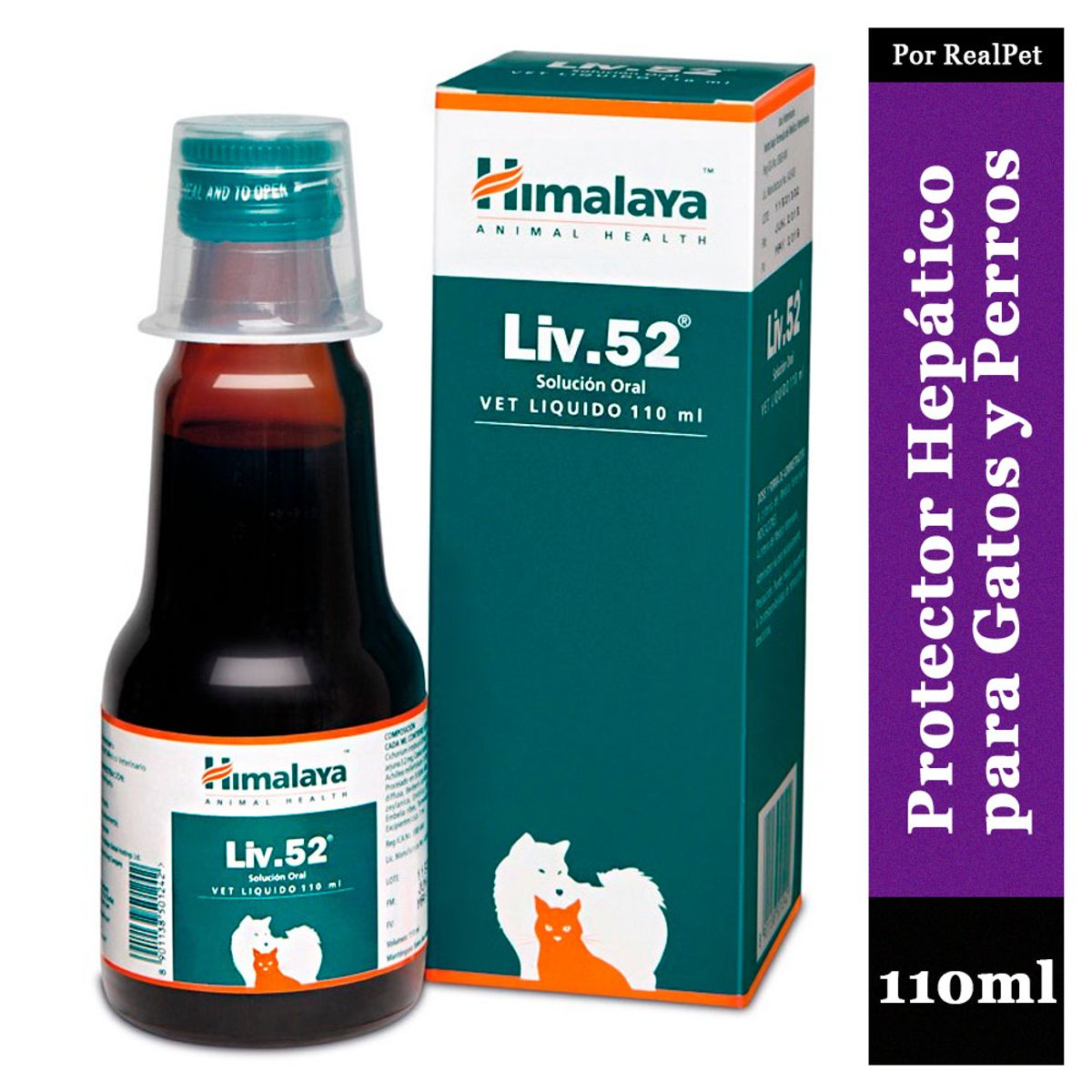 MARCA - Protector Hepático Perros y Gatos Himalaya LIV 52 110ml