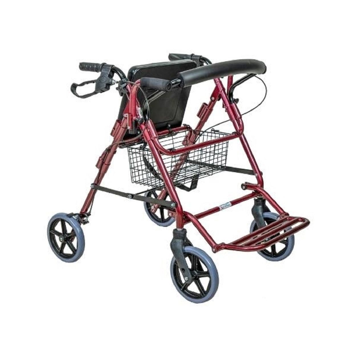 GENERICO - Andador de aluminio plegable con cesta Ortopedico